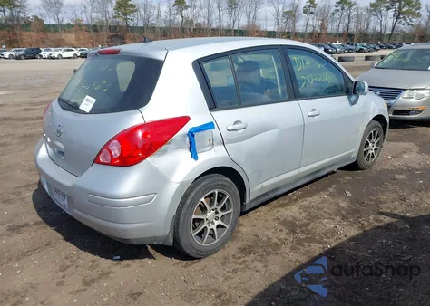2008 Nissan Versa 1.8S из США, поврежденный, VIN 3N1BC13E78L381957